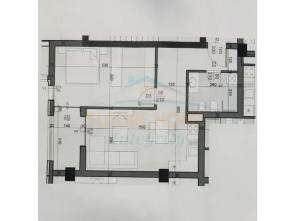 Tirane, shitet apartament 1+1+Ballkon Kati 7, 73 m² 125.630 € (Don Bosko, Residenca Casa Bosko)