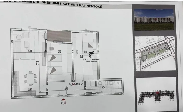 Tirane, shitet apartament 2+1+Ballkon Kati 3, 105 m² 80.000 € (KAMEZ)