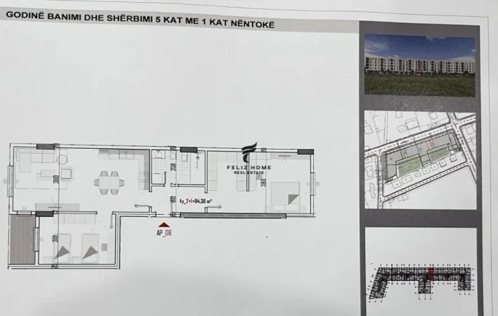 Tirane, shitet apartament 2+1+Ballkon Kati 1, 110 m² 83.100 € (KAMEZ)