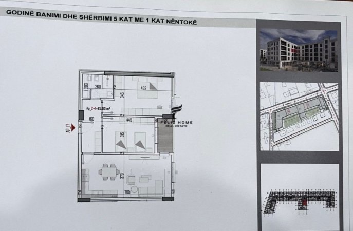 Tirane, shitet apartament 2+1+Ballkon Kati 3, 101 m² 78.000 € (KAMEZ)