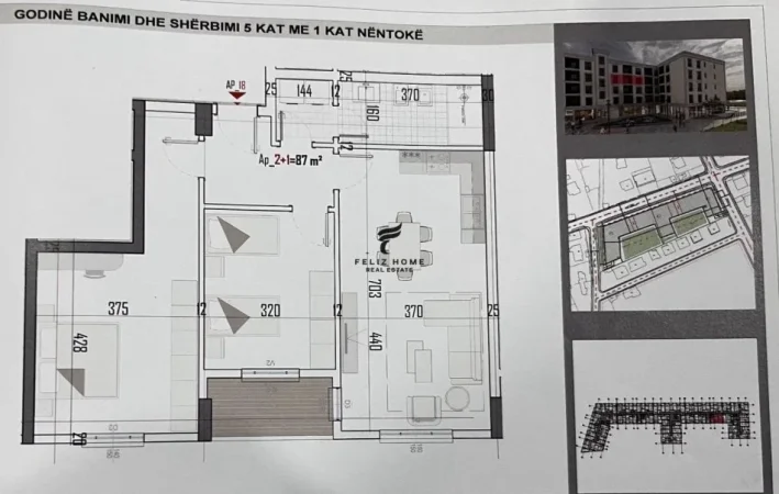 Tirane, shitet apartament 2+1+Ballkon Kati 3, 102 m² 76.700 € (KAMEZ)