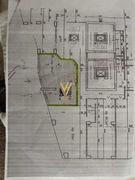 Tirane, jepet me qera zyre Kati 2, 52 m² 1.500 € (MYSLYM SHYRI)