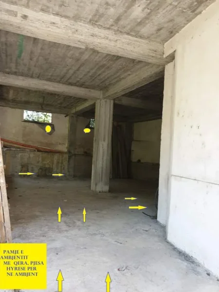 Tirane, Me Qera Ambjent-Biznesi, sip.100m²,kat±1,Qera 100'000 Leke / muaj, Ndërtes 3-kate rr.Pandeli Vangjeli, pranë ambasadës turke, zona Vilave Amerikane, 15 min nga Ura Lanës Tirane