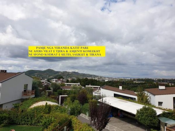 Me Qera, Vilë Luksoze me 2-kate, sip.banim 220m², sip.truall 500m², Qera 2'500 euro/muaj, në Kompleks Rezidencial Long Hill