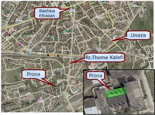 Elbasan, shes magazine 231 m² 3550000 leke