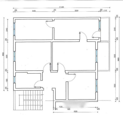 Tirane, shitet apartament 4+1 Kati 4, 100 m² 130.000 Euro (21 Dhjetori)
