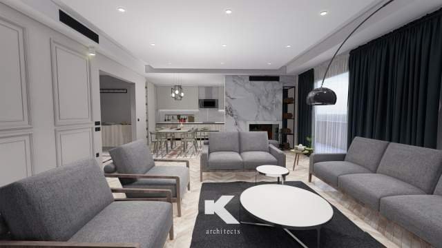 Tirane, jepet me qera apartament 2+1+BLK Kati 5, 223 m² 2.300 Euro (Rruga Liqen i Thate)