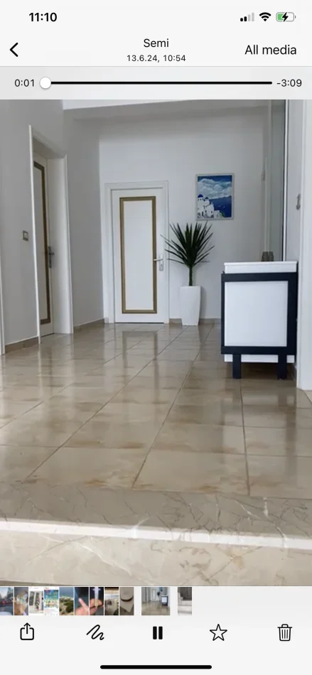Himare, jepet me qera apartament 1+1 Kati 2, 50 m² 50 € (Borsh)