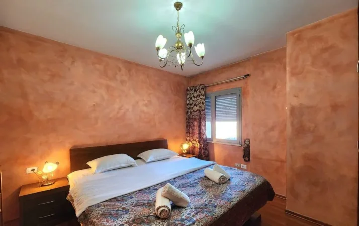 Tirane, jepet me qera apartament 1+1+Ballkon Kati 9, 71 m² 520 € (Zogu i Zi)