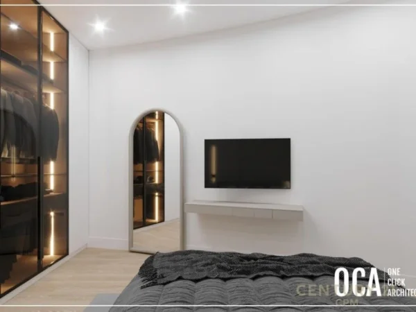 Tirane, jepet me qera apartament 2+1 Kati 7, 119 m² 2.000 € (Parku Olimpik)