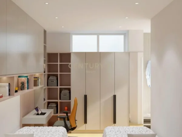 Tirane, jepet me qera apartament 2+1 Kati 1, 112 m² 750 € (Liqeni i Thate)