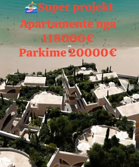 Lezhe Shengjin, shes apartament 1+1 Kati 3, 55 m² 119.000 € Adriatik