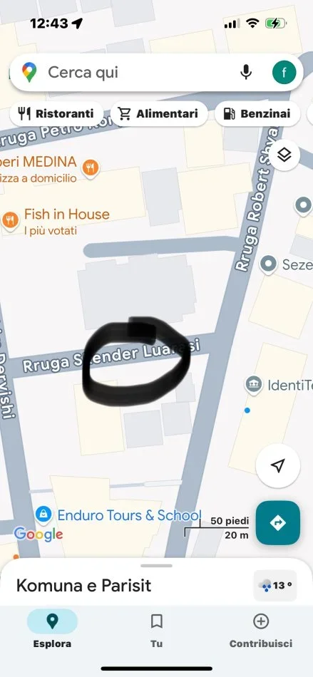 Tirane, jepet me qera dyqan Kati 0, 30 m² 580 € (Skender luarasi)