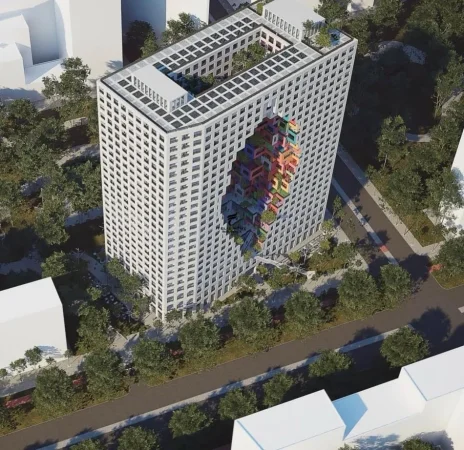 Tirane, shitet apartament 1+1+Ballkon Kati 7, 76 m² 167.000 € (BULEVARDI I RI)