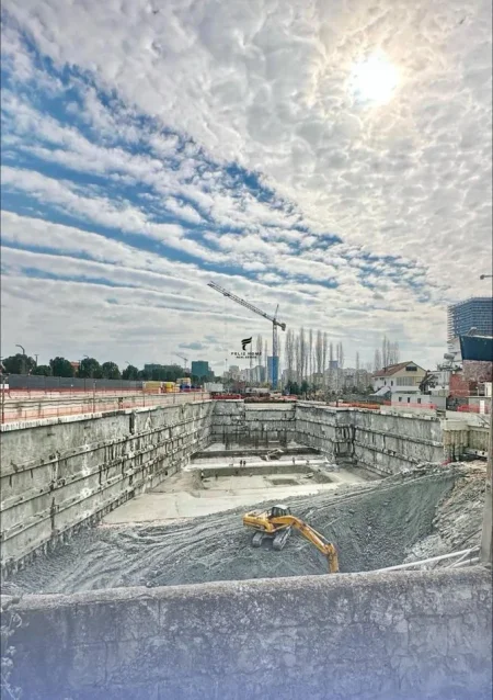 Tirane, shitet apartament 1+1+Ballkon Kati 7, 76 m² 167.000 € (BULEVARDI I RI)