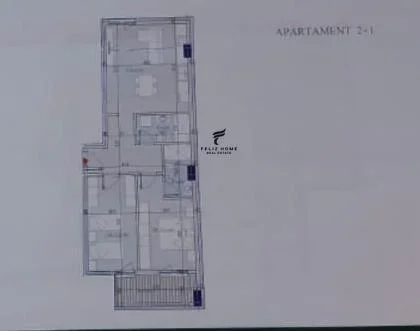 Tirane, shitet apartament 2+1+Ballkon Kati 4, 106 m² 133.000 € (CASA ITALIA)