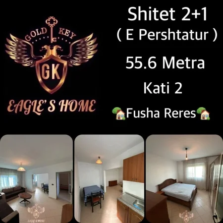 Durres, shes apartament 2+1 Kati 2, 56 m² 65.000 € (Stadiumi Durres)