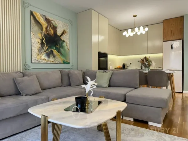 Tirane, jepet me qera apartament 1+1 dhe post parkimi i perfshire, Kati 1, 75 m² 1.000 € (Rruga Barrikadave)