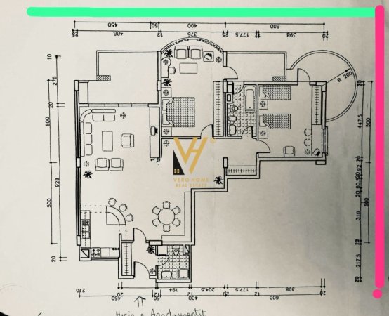 Tirane, jepet me qera zyre Kati 8, 160 m² 2.500 € (BLLOK)