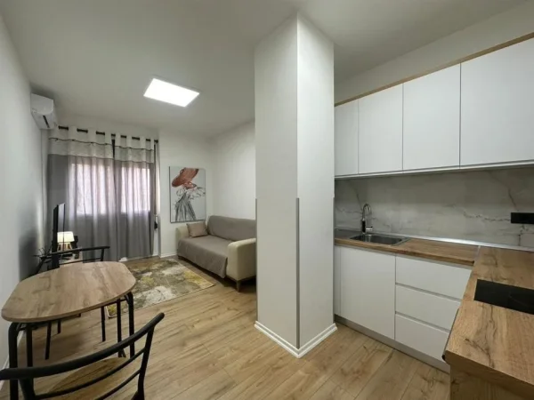 Tirane, jap me qera apartament 1+1+Ballkon Kati 5, 50 m² 550€ (afer Qendres, Rruga e Bogdaneve)