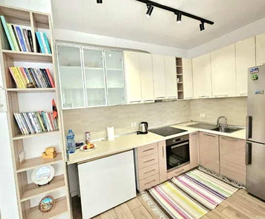 Tirane, jepet me qera apartament 1+1 , 60 m² 550 € (Fusha Aviacionit)