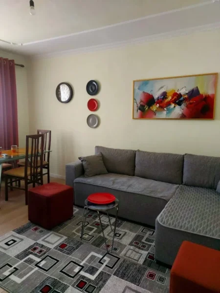 Tirane, jap me qera apartament 1+1+Ballkon Kati 5, 60 m² 450 € (Ali Dem, afer Big Market)