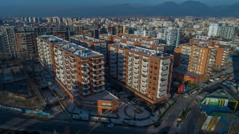Tirane, shitet apartament 2+1+Ballkon Kati 8, 128 m² 345.600 € (kompleksi delijorgji)
