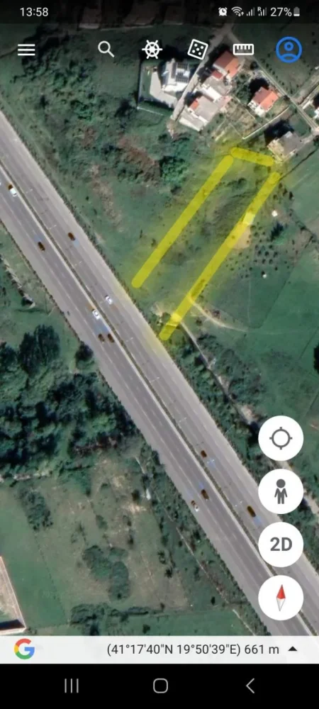 Tirane, shes toke me sip 2.250 m2, me cmim 350Euro/m2 (Rruga TEG)