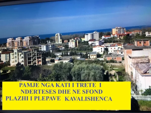 Durrës-Plazh,Shitet Ndërtes/Shtëpi e re me 3-kate mbi tokë, me 1 kat +-1, plus papafingo, me mundësi për tu sistemuar 7-9 familje, sip. ndërtuar 920m², Çmim 750'000 € , në zonën plazhit Plepave/Shkallnur, 650m nga plazhi i Kavalishencës/rrethë rrotullimi Plepave, 7.5 km nga Amfiteatri/Bashkia Durrës