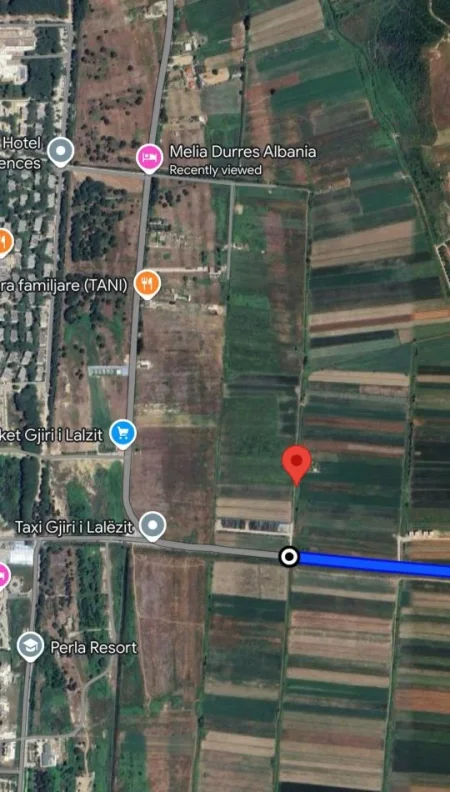 Durres, shitet toke ne bregdet , 5.600 m² 319.200 € (Gjiri i Lalezit)