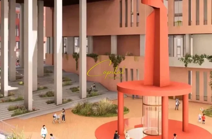 Tirane, shitet apartament 2+1 Kati 13, 96 m² 150.000 € (XHAMLLIKU)