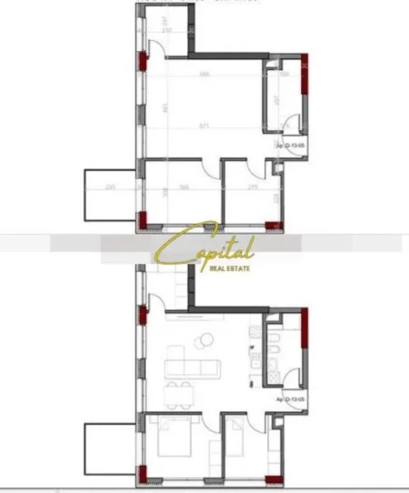 Tirane, shitet apartament 2+1 Kati 13, 96 m² 150.000 € (XHAMLLIKU)