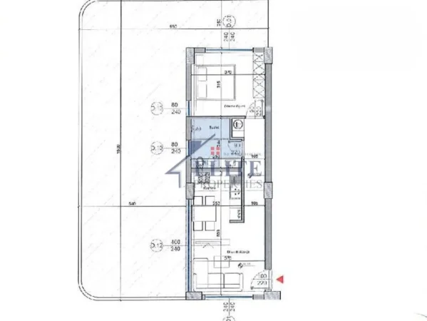Durres, shitet apartament 1+1+Ballkon Kati 2, 201.390 € (Hamallaj)