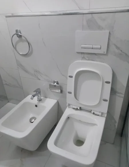 Tirane, jepet me qera apartament 1+1+Ballkon Kati 5, 60 m² 400 € (Ali demi prane shkolles kushtrimi i lirise)