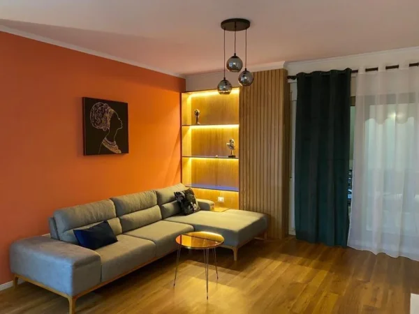 Tirane, jepet me qera apartament 1+1 Kati 4, 70 m² 750 € (Kompleksi Delijorgji)