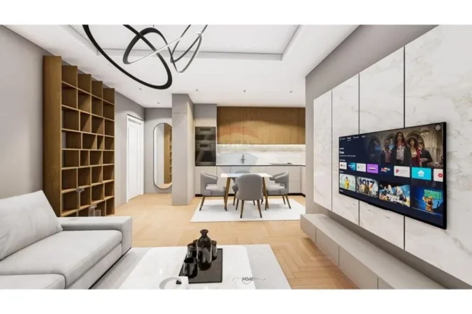 Shqiperi, shitet apartament 2+1+Ballkon Kati 5, 90 m² 200.000 € 