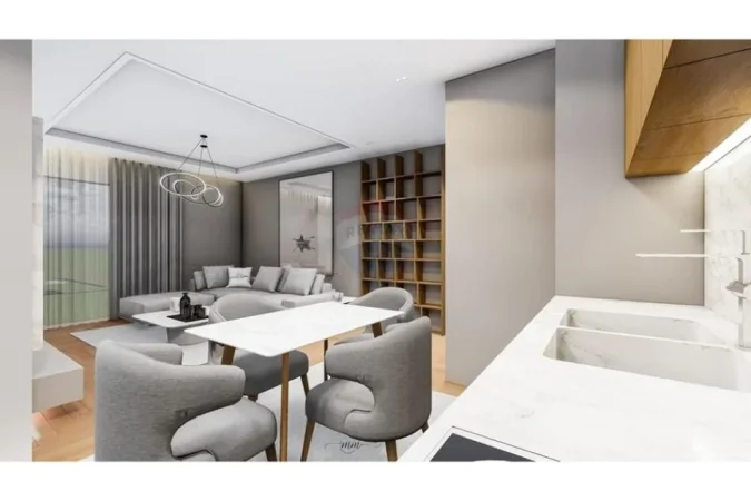 Shqiperi, shitet apartament 2+1+Ballkon Kati 5, 90 m² 200.000 € 