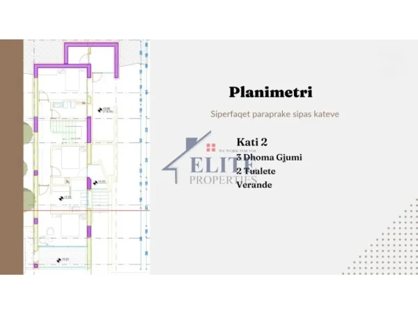 Dhermi - Palase, shitet Vile 3+1+Aneks+Ballkon , 327 m² 1.000.000 € (Green Coast Village)