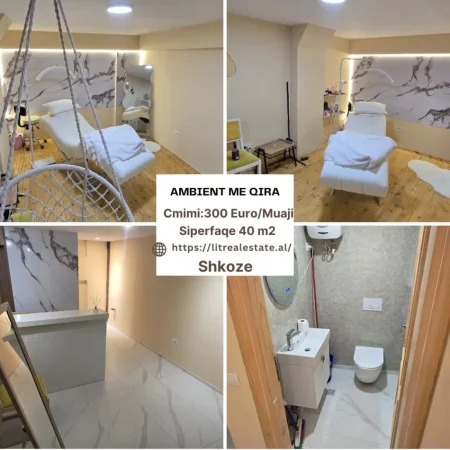 Tirane, jepet me qera ambjent biznesi Kati 0, 40 m² 300 € (shkoze)