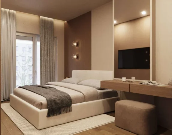 Tirane, jepet me qera apartament 2+1+Ballkon Kati 1, 85 m² 700 € (Bulevardi i Ri)