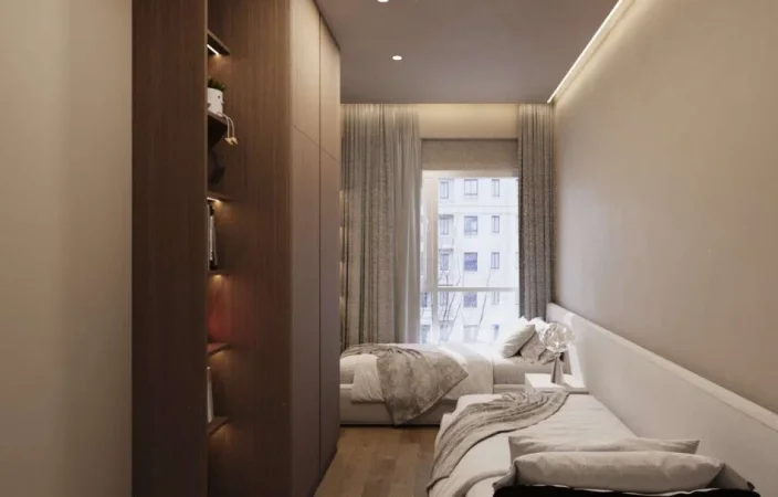 Tirane, jepet me qera apartament 2+1+Ballkon Kati 1, 85 m² 700 € (Bulevardi i Ri)