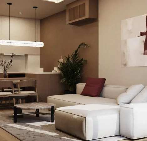 Tirane, jepet me qera apartament 2+1+Ballkon Kati 1, 85 m² 700 € (Bulevardi i Ri)