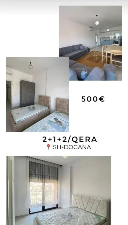 Tirane, jepet me qera apartament 2+1+Aneks+Ballkon Kati 3, 117 m² 500 € (laprake)