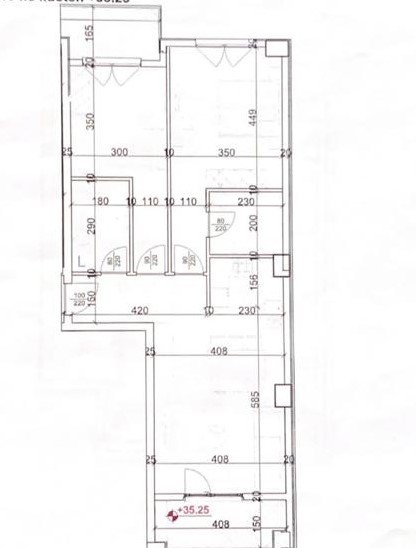 Tirane, shitet 2+1+BLK Kati 4, 113 m² 119.280 Euro (Laprakë)
