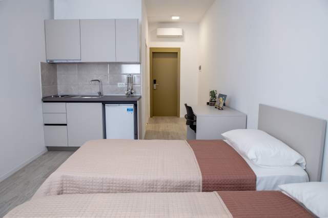 ApartHotel Folè Tirane, jep me qera apartament Single Room (22 m²) 20 Euro (Rruga 29 Nentori Laprake)