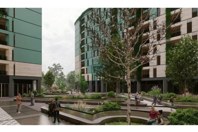 shitet , 117 m² 206.000 € (APARTAMENT 2+1+2 TEK TIRANA RIVERSIDE!)