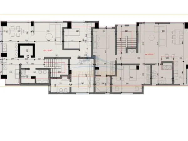 Durres, shitet apartament 2+1+Ballkon Kati 6, 222 m² 221.000 € (Golem)