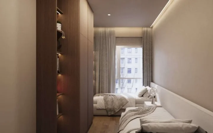 Tirane, jepet me qera apartament 2+1+Ballkon Kati 1, 88 m² 700 € (Bulevardi i Ri)