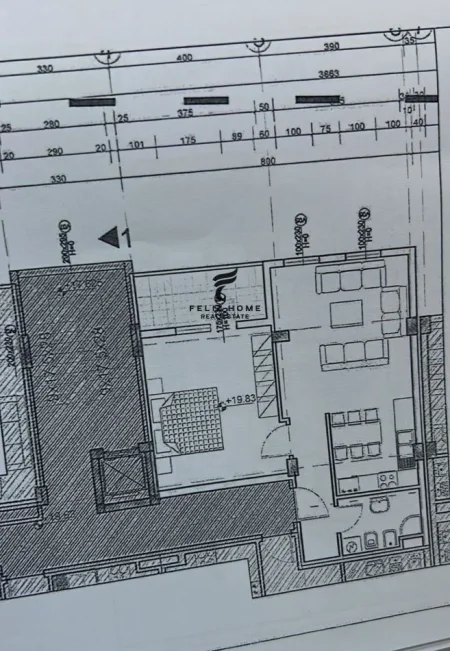 Tirane, shitet apartament 1+1+Ballkon Kati 4, 70 m² 143.500 € (KOPSHTI ZOOLOGJIK)