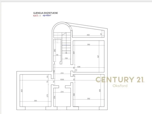 Tirane, jepet me qera ambjent biznesi , 461 m² 9.000 € (Rruga e Durresit)